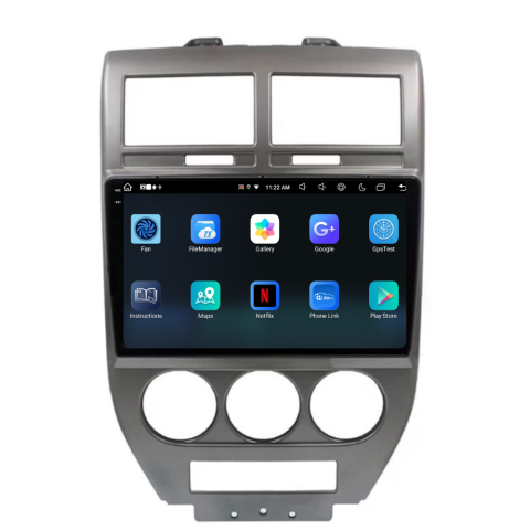 Navigatie Jeep Compass (2006-2010), Ecran 9 inch, 8GB RAM 256GB, 8-core [3]