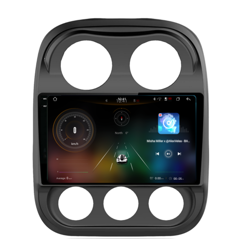 Navigatie Jeep Compass (2010-2016), Ecran 10 inch 2K, 12GB RAM 256GB, 8-core [2]