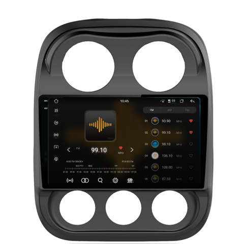 Navigatie Jeep Compass (2010-2016), Ecran 10 inch 2K, 12GB RAM 256GB, 8-core [1]