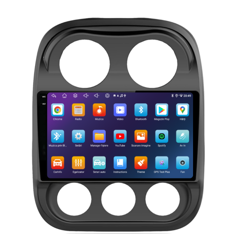 Navigatie Jeep Compass (2010-2016), Ecran 10 inch, 6GB RAM 128GB, 8-core [4]