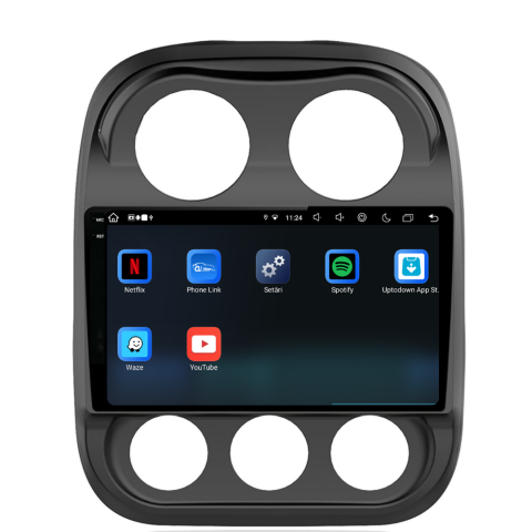 Navigatie Jeep Compass (2010-2016), Ecran 10 inch, 8GB RAM 256GB, 8-core [6]