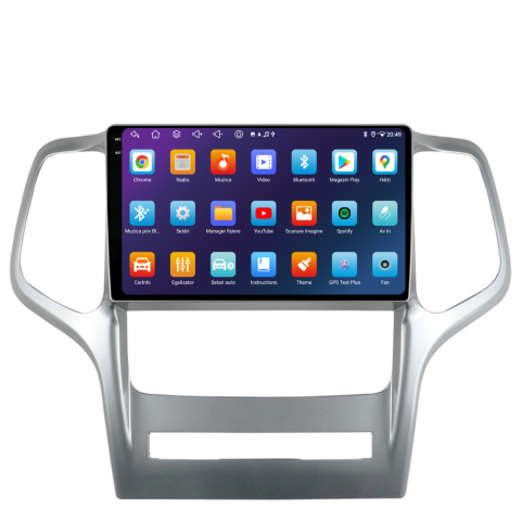 Navigatie Jeep Grand Cherokee (2010-2014), Ecran 9 inch, 6GB RAM 128GB, 8-core [4]