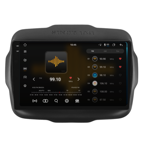 Navigatie Jeep Renegade (2016-2020), Ecran 9 inch 2K, 12GB RAM 256GB, 8-core [1]