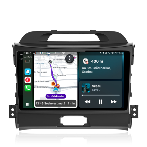 Kia - Navigatie Kia Sportage (2010-2016), Ecran 9 inch, 8GB RAM 256GB, 8-core