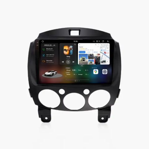 Mazda 2 (2007-2014) - Navigatie Mazda 2 (2007-2014), Ecran 9 inch 2K, 12GB RAM 256GB, 8-core