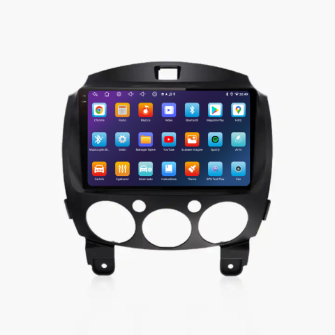 Navigatie Mazda 2 (2007-2014), Ecran 9 inch, 6GB RAM 128GB, 8-core [1]