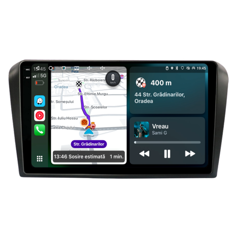 Navigatie Mazda 3 (2004-2008), Ecran 9 inch, 6GB RAM 128GB, 8-core [1]