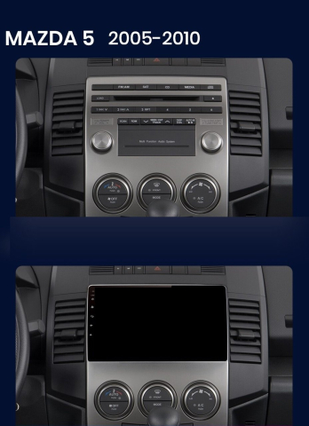 Navigatie Mazda 5 (2005-2010), Ecran 2K, 8GB 256GB, 8-core [1]