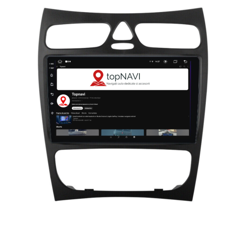 Navigație Mercedes C-Class w203 (2000-2005), Android, Ecran 9 inch, 1GB RAM 32GB [1]