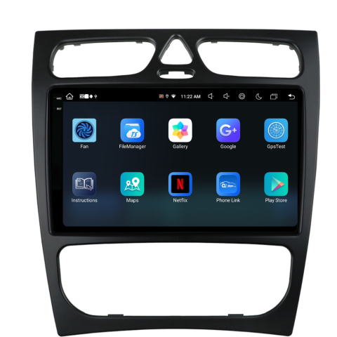 Navigație Mercedes C-Class w203 (2000-2005), Android, Ecran 9 inch, 8GB RAM 256GB, 8-core [4]