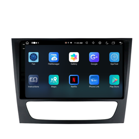 Navigație Mercedes E-Class w211 (2002-2009), Android, Ecran 2K, 8GB RAM 256GB, 8-core [9]