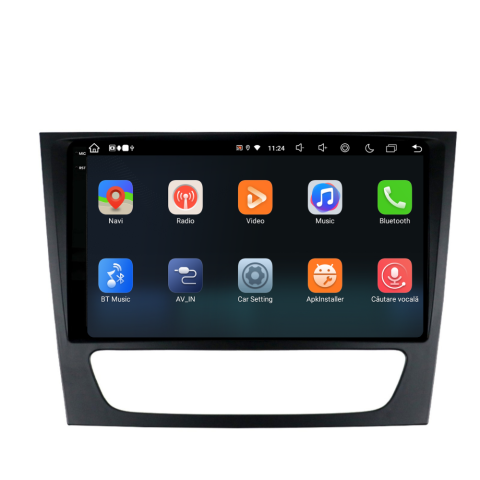 Navigație Mercedes E-Class w211 (2002-2009), Android, Ecran 9 inch, 8GB RAM 256GB, 8-core [2]