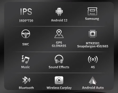 Navigatie Mercedes GLS X166 2015-2018 8GB 256GB, 12.3 inch, carplay, 8-core [3]