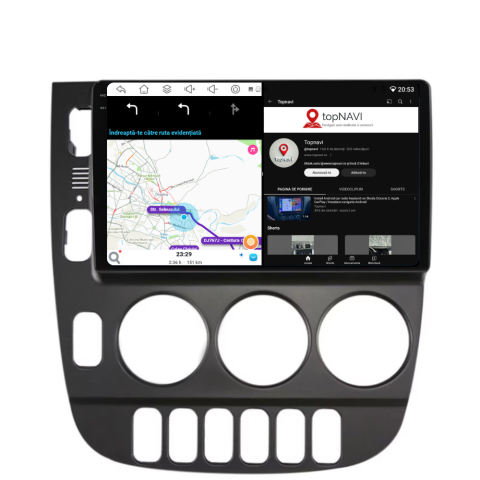 Navigatie Mercedes ML W163 (2003-2005), Android, Ecran 9 inch, 6GB RAM 128GB, 8-core [4]