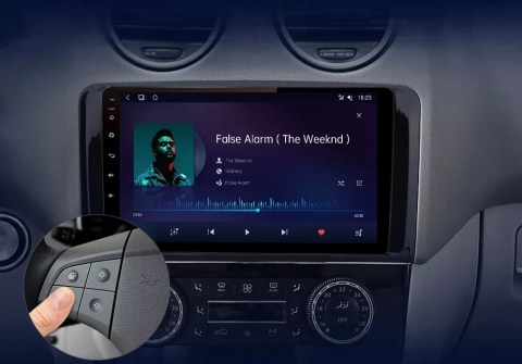 Navigatie Mercedes ML W164 (2005-2012), Android, Ecran 9 inch, 1GB RAM 32GB [5]