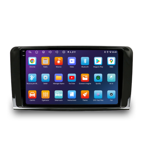 Navigatie Mercedes ML W164 (2005-2012), Android, Ecran 9 inch, 6GB RAM 128GB, 8-core [3]