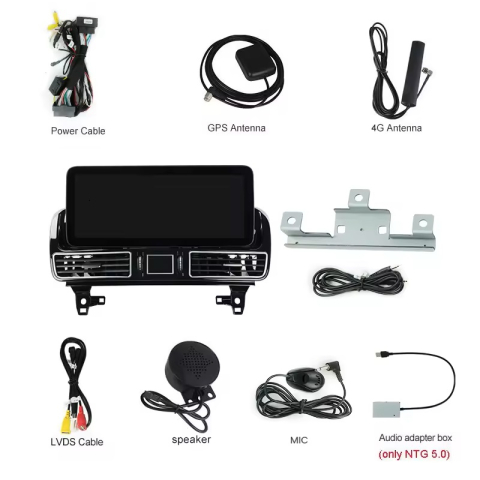 Navigatie Mercedes ML W166 2015-2018 4GB 64GB, 12.3 inch, carplay, 8-core, NTG 4.5 [4]