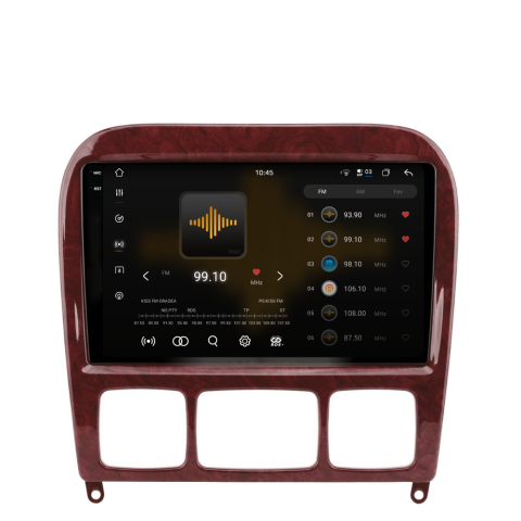 Navigatie Mercedes S-Class W220 (1998-2005), Android, Ecran 9 inch 2K, 12GB RAM 256GB, 8-core [1]