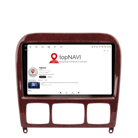 Navigație Mercedes S-Class W220 (1998-2005), Android, Ecran 9 inch, 4GB RAM 64GB, 4-core [4]