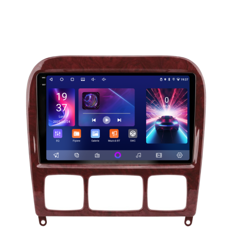 Navigație Mercedes S-Class W220 (1998-2005), Android, Ecran 9 inch, 4GB RAM 64GB, 4-core [1]