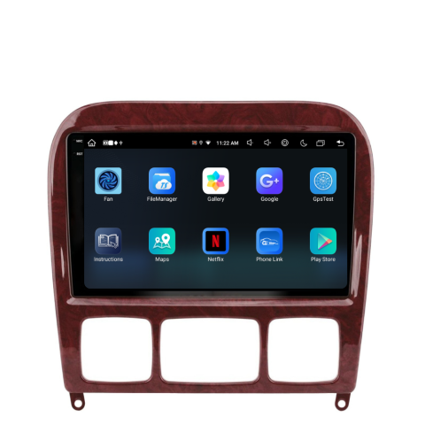 Navigatie Mercedes S-Class W220 (1998-2005), Android, Ecran 9 inch, 8GB RAM 256GB, 8-core [5]