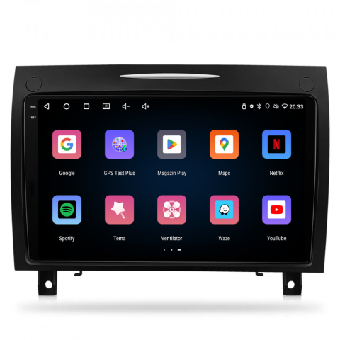 Navigatie Mercedes SLK Class R171 (2004-2011), Android, Ecran 9 inch, 2GB RAM 32GB [2]