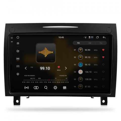 Navigatie Mercedes SLK Class R171 (2004-2011), Android, Ecran 9 inch 2K, 12GB RAM 256GB, 8-core [1]