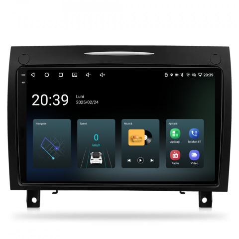 Navigatie Mercedes SLK Class R171 (2004-2011), Android, Ecran 9 inch, 4GB RAM 64GB, 4-core [3]