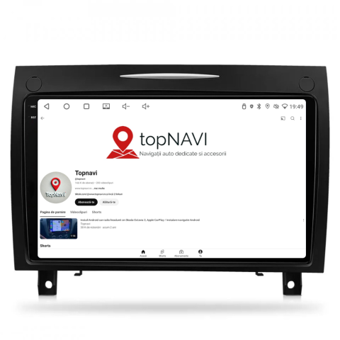 Navigatie Mercedes SLK Class R171 (2004-2011), Android, Ecran 9 inch, 6GB RAM 128GB, 8-core [2]