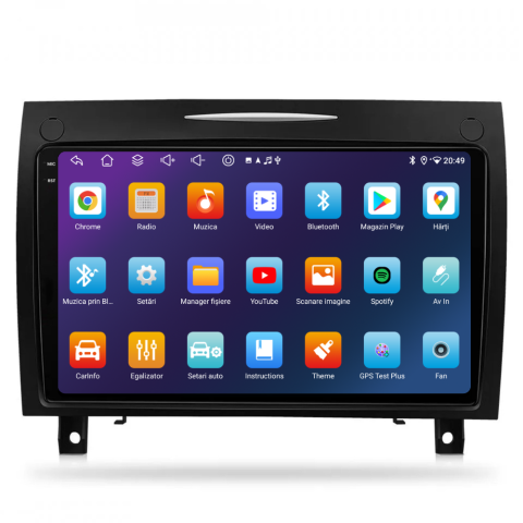 Navigatie Mercedes SLK Class R171 (2004-2011), Android, Ecran 9 inch, 6GB RAM 128GB, 8-core [3]