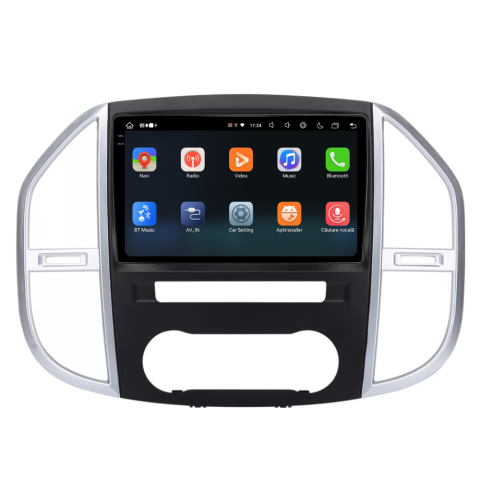 Navigatie Mercedes Vito W447 2014 - 2021, Android 13,Ecran 2K, 8GB RAM 256GB, Octa Core, carplay /android auto [11]