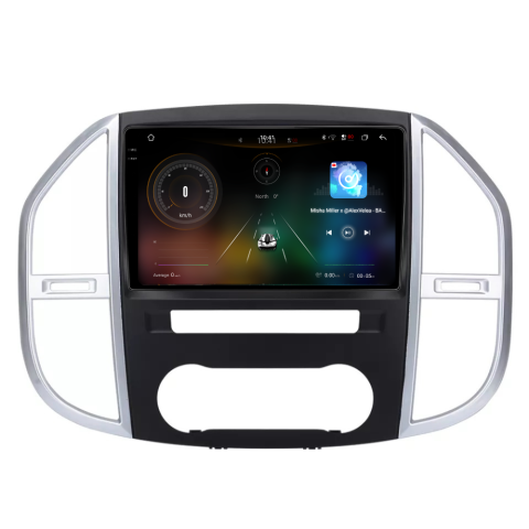 Navigatie Mercedes Vito W447 (2014 - 2021), Android, Ecran 10 inch 2K, 12GB RAM 256GB, 8-core [2]
