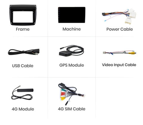 Navigatie Mitsubishi L200 (2005-2015), Ecran 2K, 4GB RAM 64GB, 8-core [8]