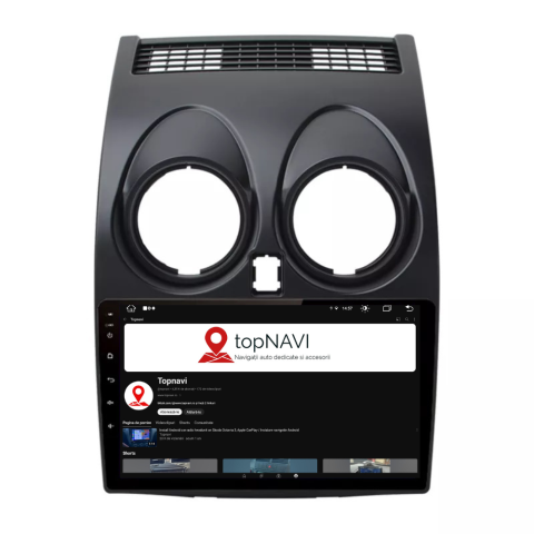 Navigatie Nissan Qashqai J10 (2006-2013), Ecran 9 inch, 1GB RAM 32GB [1]