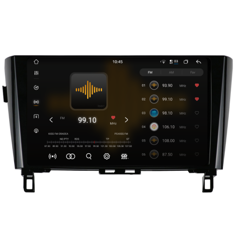 Navigatie Nissan X-Trail (2013-2017), Ecran 10 inch 2K, 12GB RAM 256GB, 8-core [3]