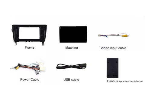 Navigatie Nissan X-Trail (2013-2017), Ecran 2K, 4GB RAM 64GB, 8-core [5]