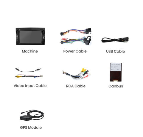 Navigatie Opel Corsa D (2006-2014), Android, Ecran 7 inch, 1GB RAM 32GB, argintiu [6]