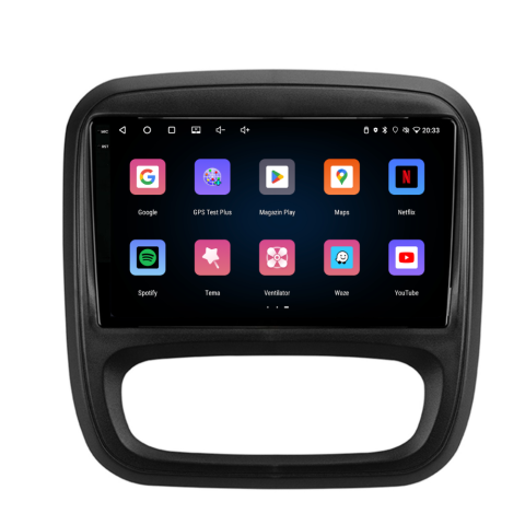 Navigatie Opel Vivaro (2014-2018), Android, Ecran 9 inch, 4GB RAM 64GB, 4-core [2]