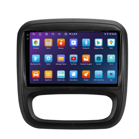 Navigatie Opel Vivaro (2014-2018), Android, Ecran 9 inch, 4GB RAM 64GB, 8-core [4]