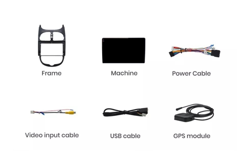 Navigatie Peugeot 206 (2001-2008), Ecran 9 inch, 1GB RAM 32GB [5]