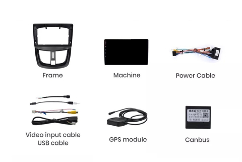 Navigatie Peugeot 207 (2006-2015), Ecran 9 inch, 1GB RAM 32GB [6]