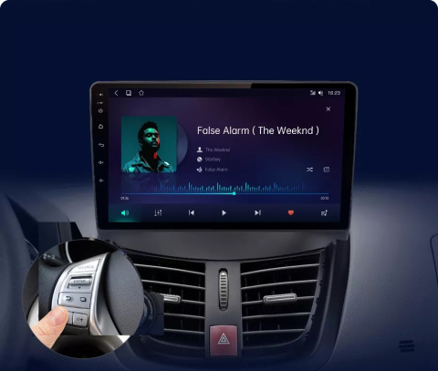 Navigatie Peugeot 207 (2006-2015), Ecran 9 inch, 1GB RAM 32GB [4]