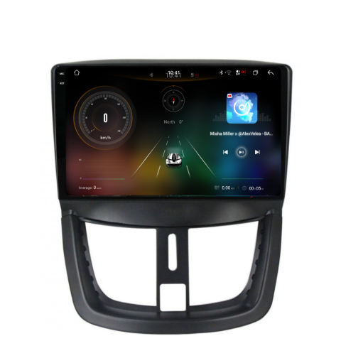 Navigatie Peugeot 207 (2006-2015), Ecran 9 inch 2K, 12GB RAM 256GB, 8-core [2]