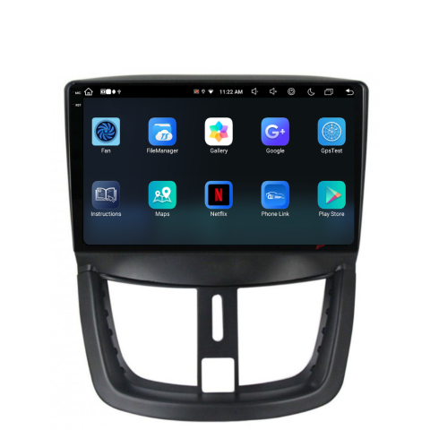 Navigatie Peugeot 207 (2006-2015), Ecran 9 inch, 8GB RAM 256GB, 8-core [4]