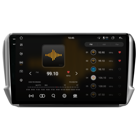 Navigatie Peugeot 208 (2013-2017), Ecran 10 inch 2K, 12GB 256GB, 8-core [1]