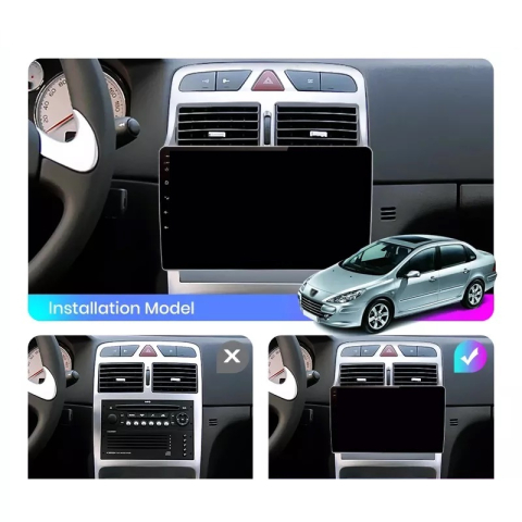 Navigatie Peugeot 307 2002-2013, Android 13,Ecran 2K, 8GB RAM 256GB, Octa Core, carplay /android auto [1]