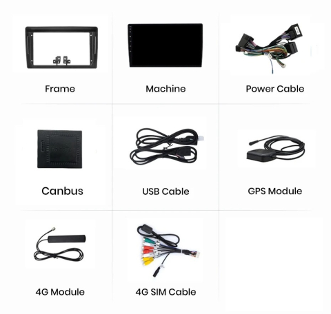 Navigatie Peugeot 407 (2004-2011), Ecran 2K, 8GB RAM 256GB, 8-core [6]