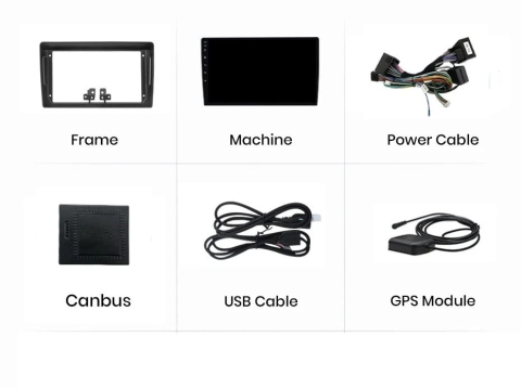 Navigatie Peugeot 407 (2004-2011), Ecran 9 inch, 1GB RAM 32GB [7]