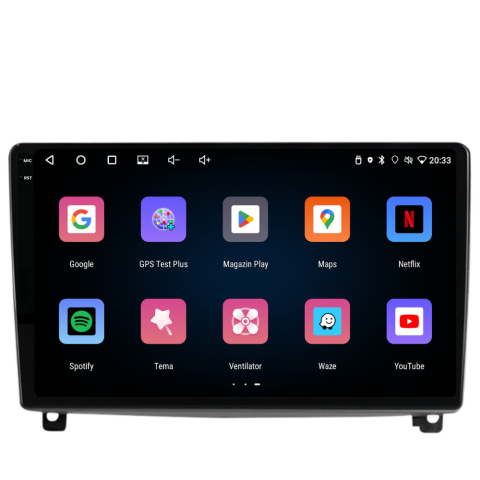 Navigatie Peugeot 407 (2004-2011), Ecran 9 inch, 2GB RAM 32GB [2]