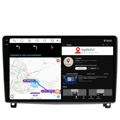 Navigatie Peugeot 407 (2004-2011), Ecran 9 inch, 6GB RAM 128GB, 8-core [4]